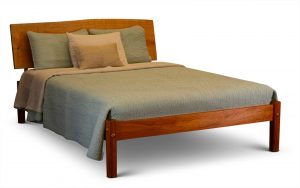 Harrison Platform Bed with Live Edge Headboard