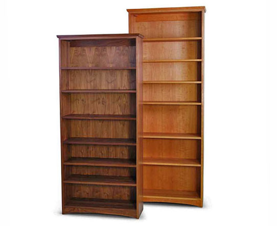 Bookcases Cherry Walnut Maple