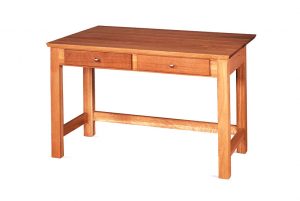 Prairie Desk in Cherry with two pencil drawers