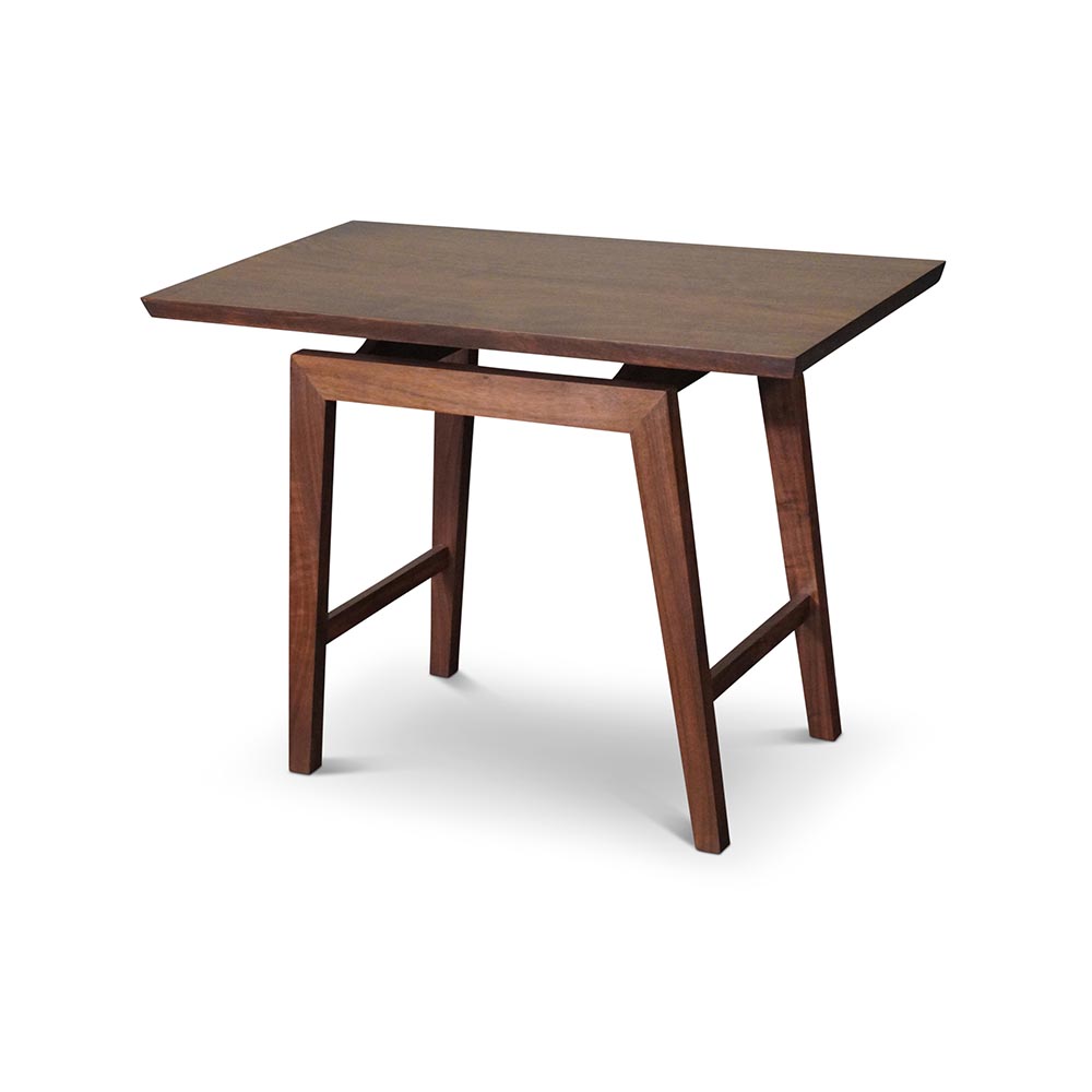Walker Side Table in Walnut Walnut Side Table
