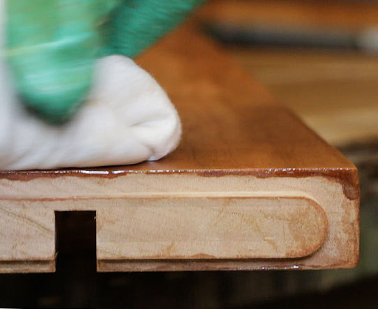 oil-finished solid wood furniture