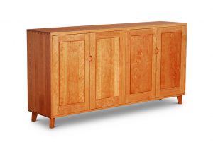 Four Door Credenza in cherry