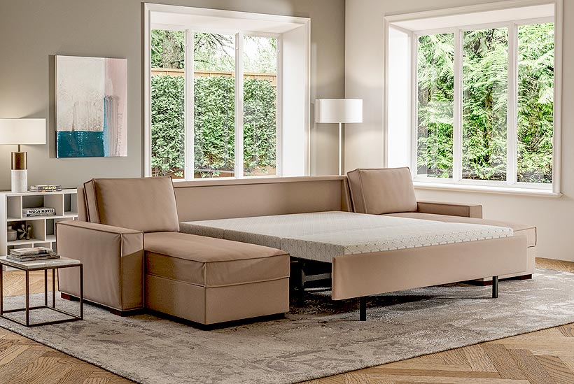 Madden Sectional Open Sofa Bed Scott Jordan Madden Sectional Open Sofa Bed Scott Jordan