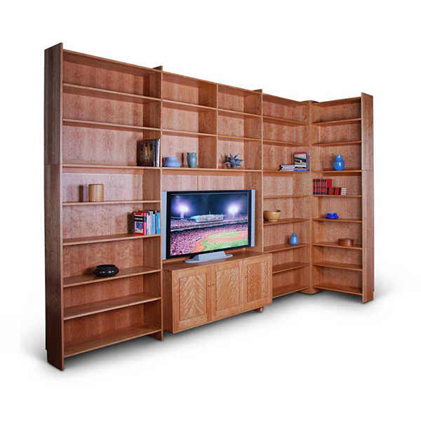 Corner-ND-Bookcase-With-Back-600sq Corner Wall Unit
