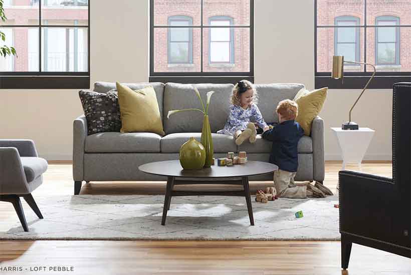 Harris Comfort Sleeper in a room