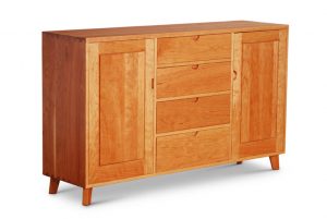 Dovetail Credenza Drawers with Doors