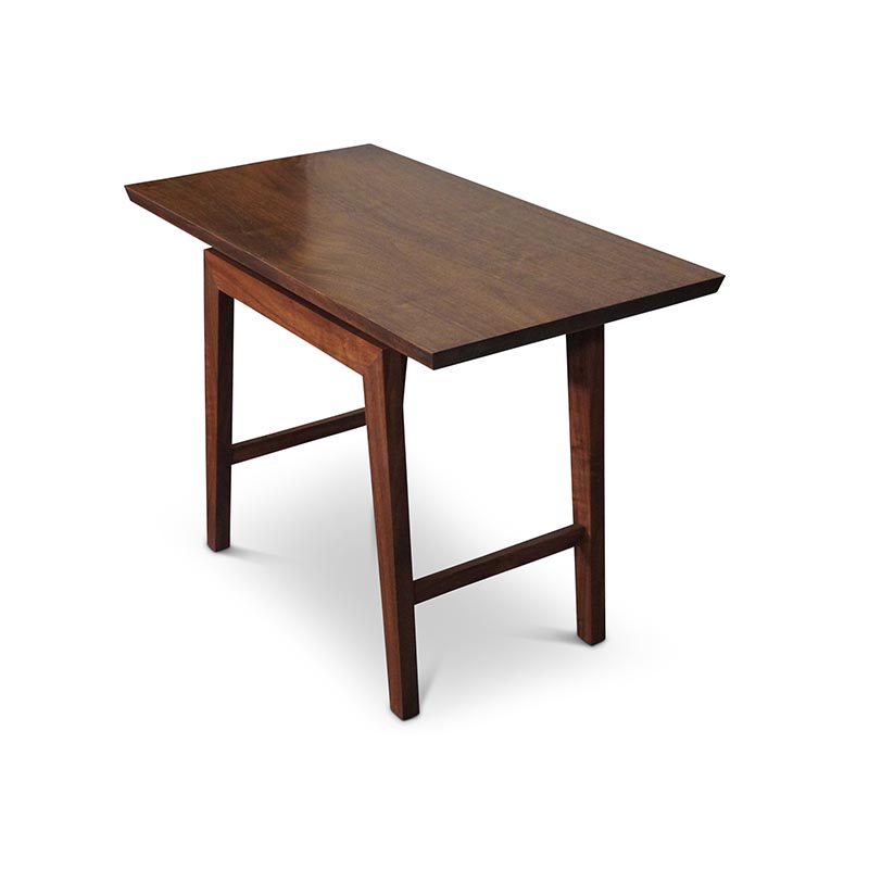 Walker Side Table in Walnut 2 Walnut Side Table