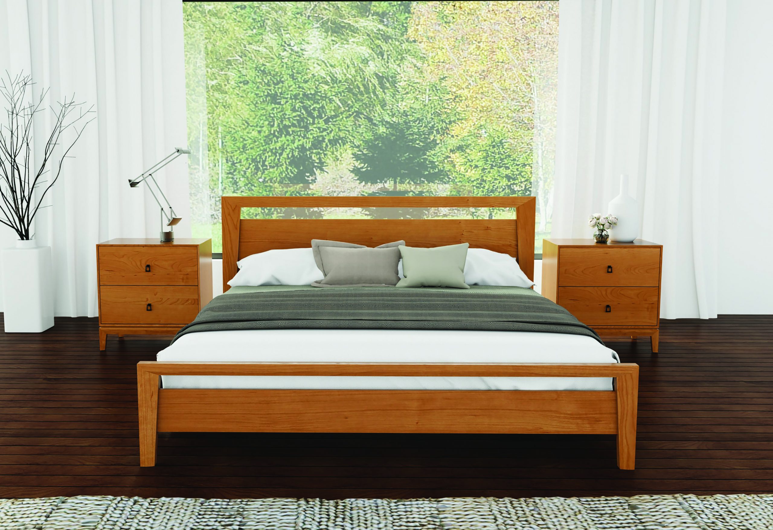 Mansfield Platform Bed by Copeland Furniture - Image 3