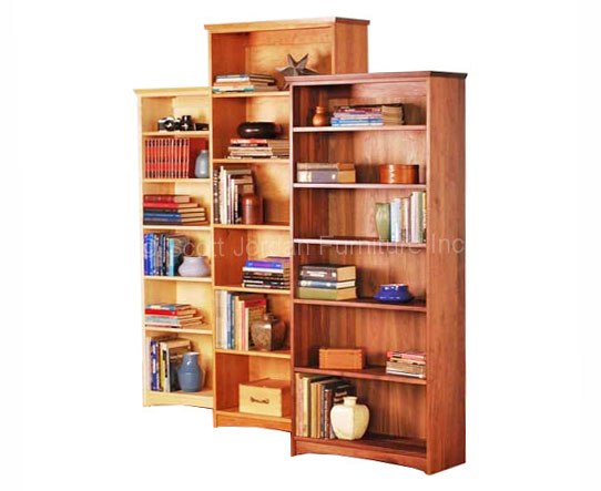 Stock Bookcases Cherry Walnut Maple