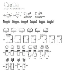 Garda Sofa Bed Specifications